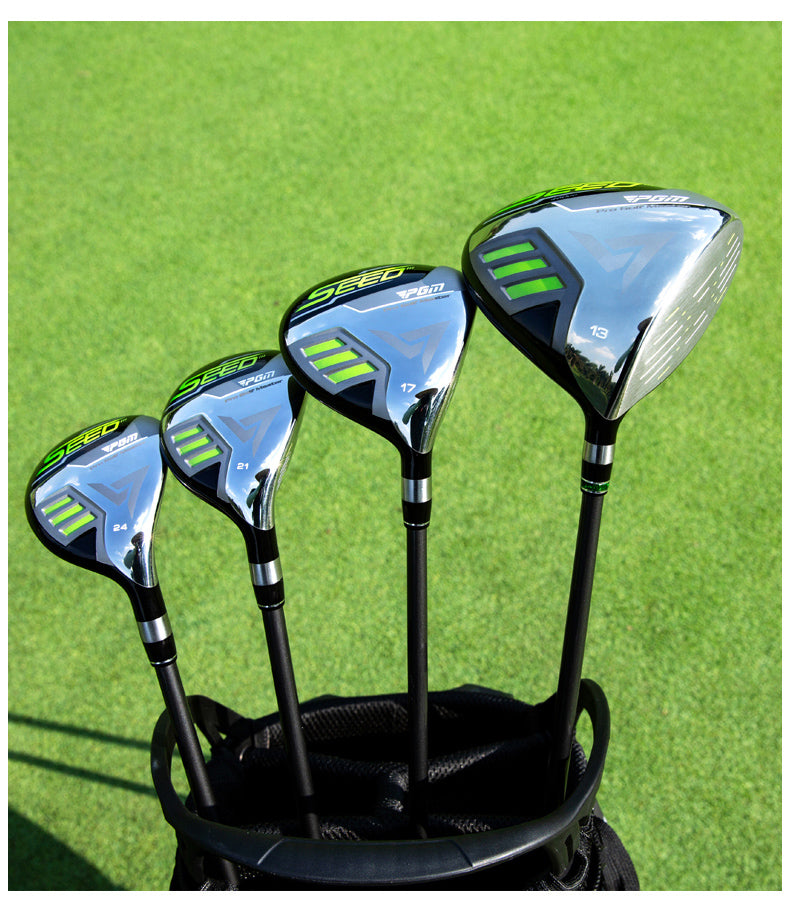PGM JRTG013 14pcs titanium alloy kids golf clubs sets carbon fiber brand name golf clubs