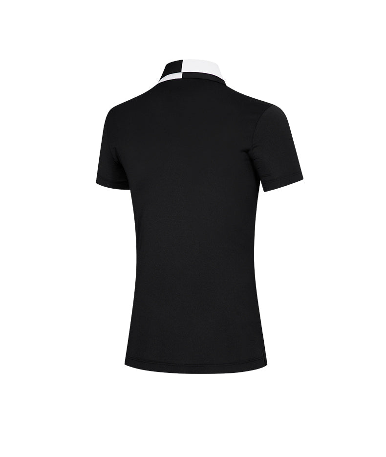 PGM YF472 lady custom premium golf polo t shirts spandex high quality golf polo