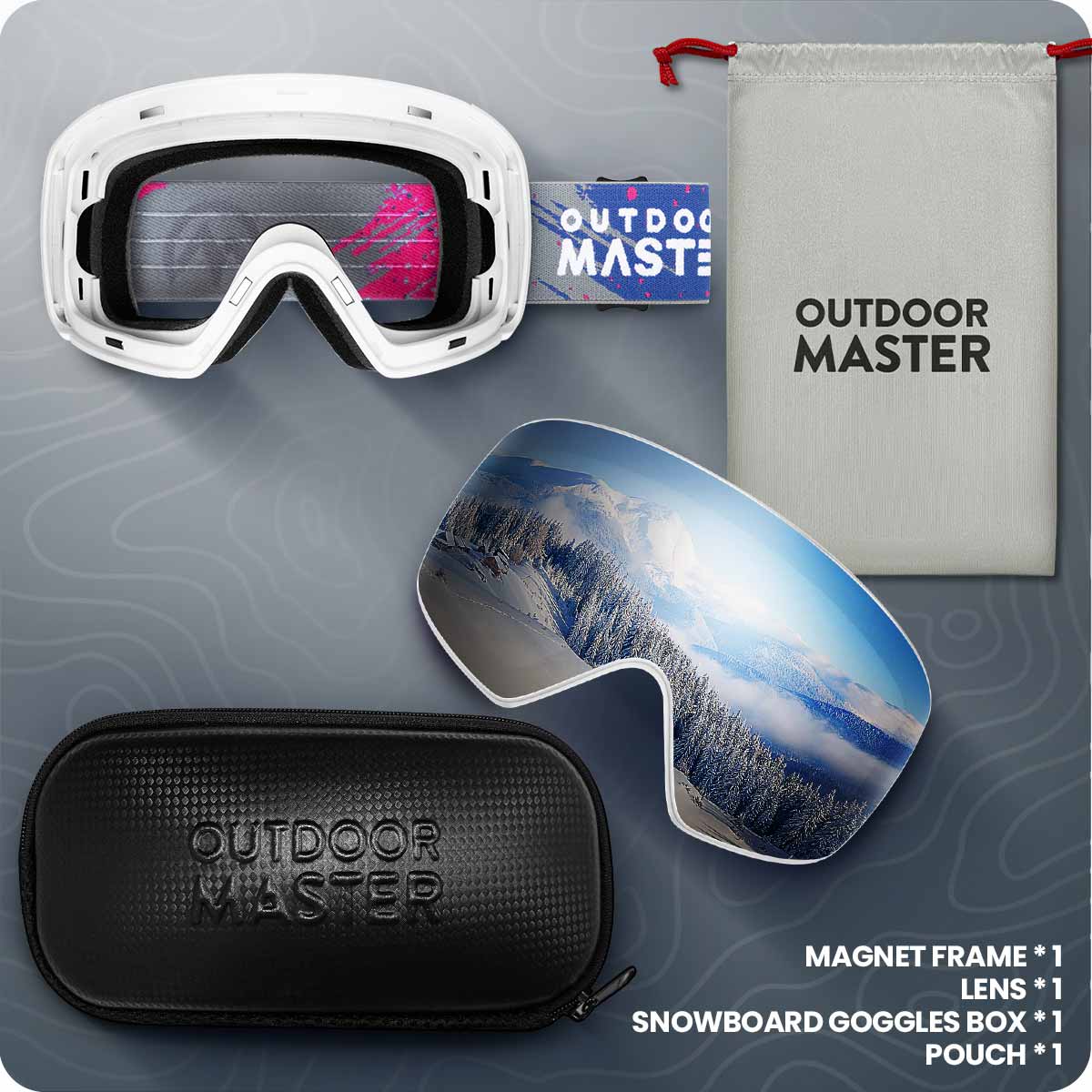 Horizon Ski Goggles With Ultra View