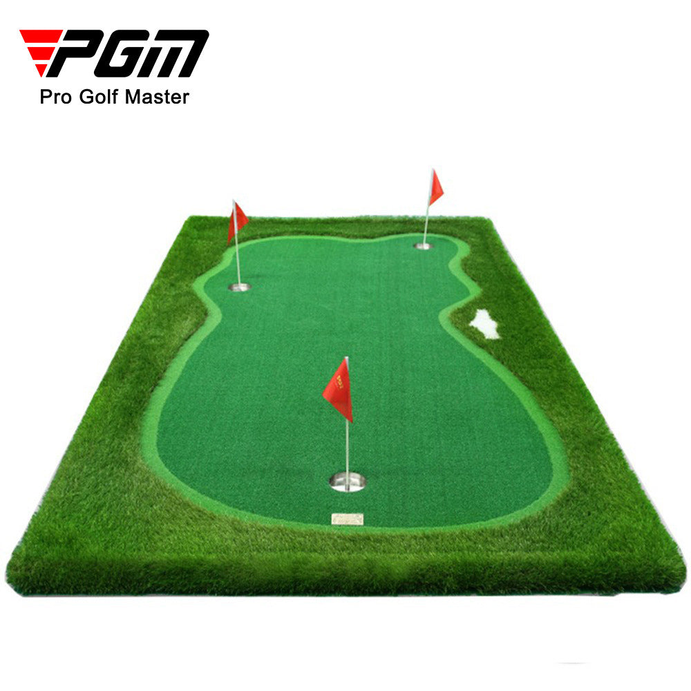 PGM GL006 custom outdoor large putting mat golf training aids mini golf putting green