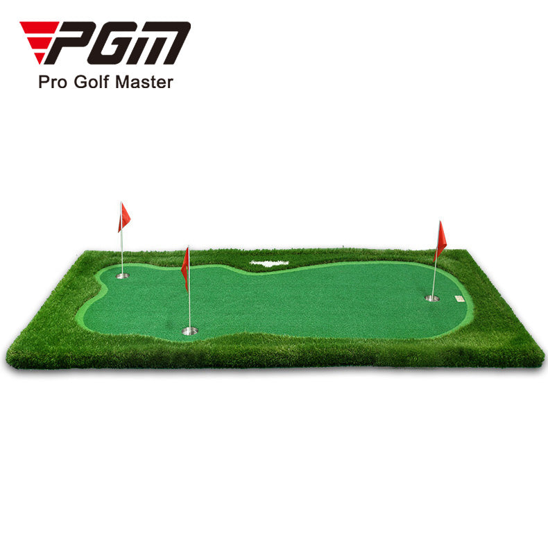 PGM GL006 custom outdoor large putting mat golf training aids mini golf putting green