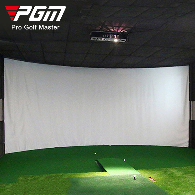 PGM MNQ010 golf simulator impact screen indoor home premium golf simulator screen