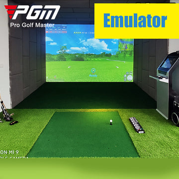 PGM MNQ002 home golf simulator launch monitor system full swing indoor golf simulator