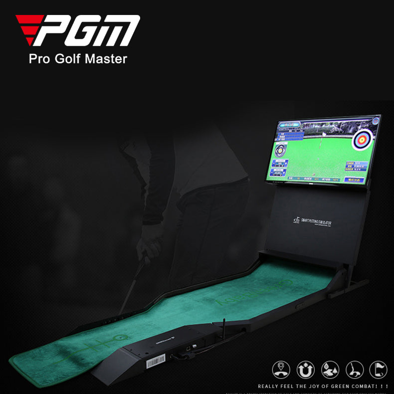 PGM MNQ007 golf indoor simulator home putting golf simulator mat