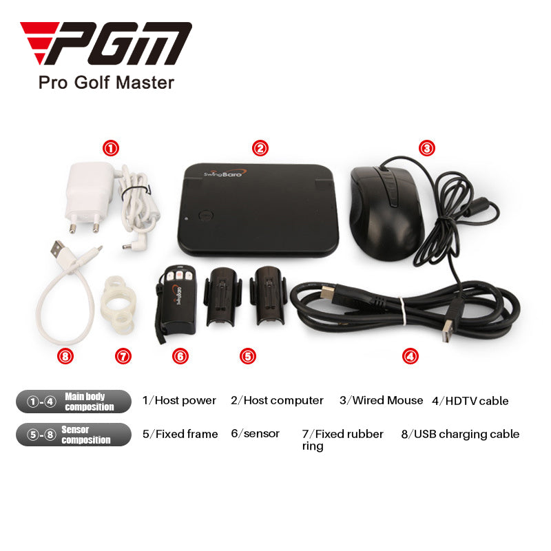 PGM MNQ008 indoor portable golf simulator 3d mini golf simulator