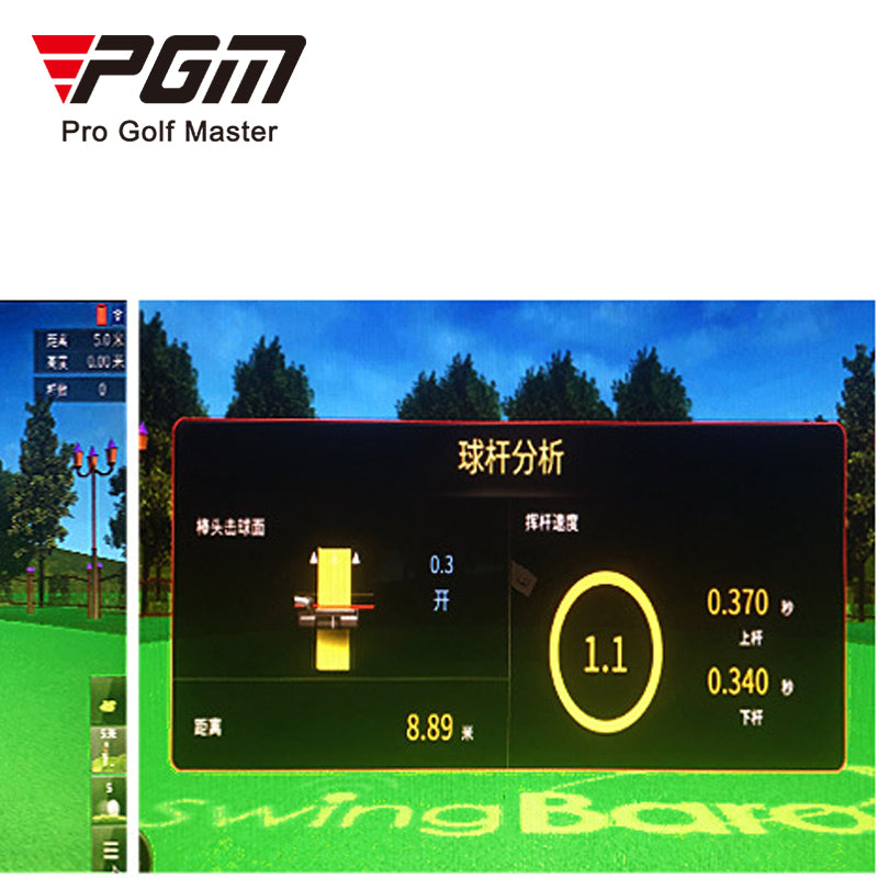 PGM MNQ008 indoor portable golf simulator 3d mini golf simulator