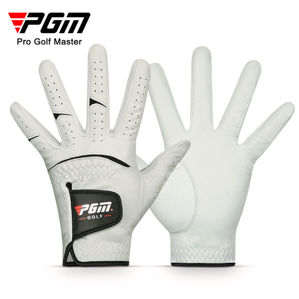 PGM ST025 men golf mitten sheepskin leather mitten anti-slip golf mitten -(suitable for Left/Right hand)