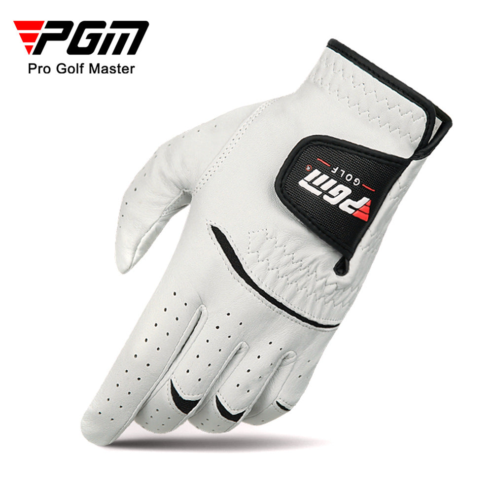 PGM ST025 men golf mitten sheepskin leather mitten anti-slip golf mitten -(suitable for Left/Right hand)