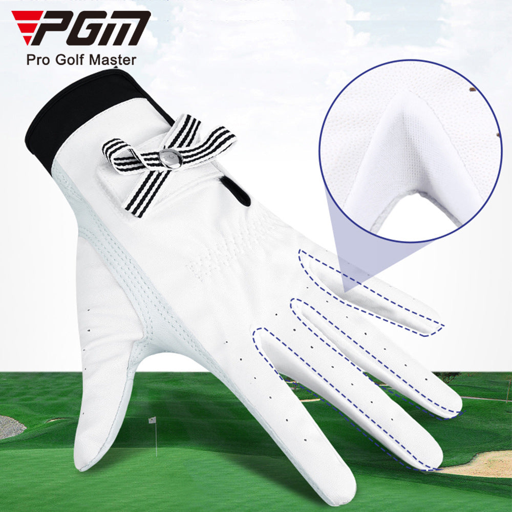 PGM ST027 womens golf gloves cabretta leather durable ladies golf gloves