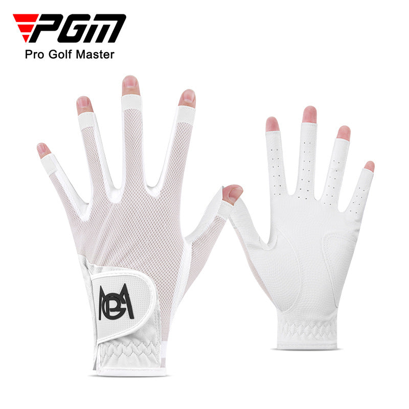 PGM ST028 colored custom logo golf gloves manufacturer ladies golf gloves