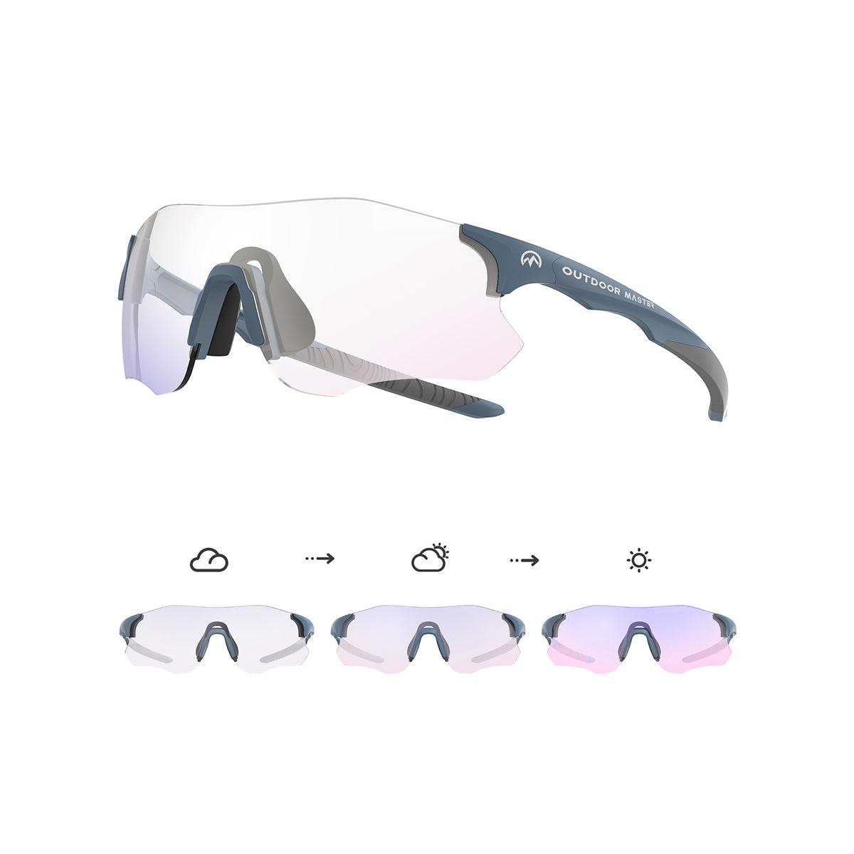 HAWKSharp HD Photochromic Sport Sunglasses