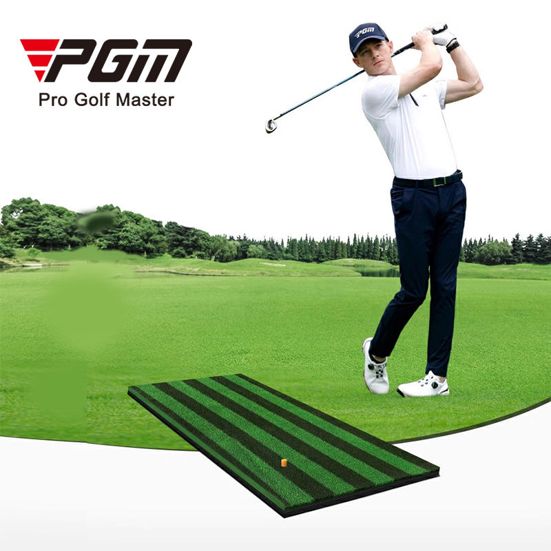 PGM DJD039 3D golf driving range training swing mat non-slip simulator golf hitting mat