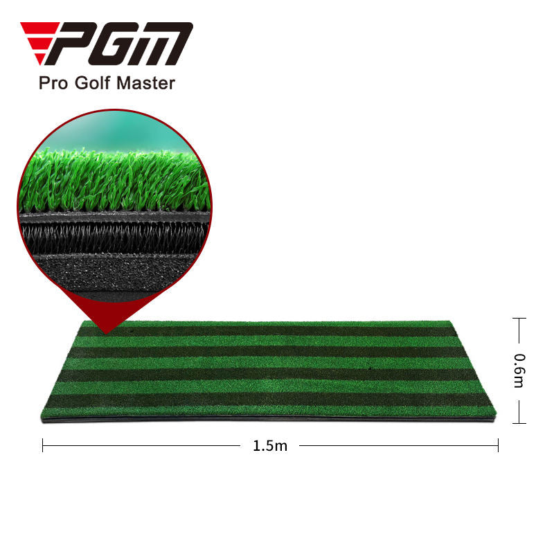 PGM DJD039 3D golf driving range training swing mat non-slip simulator golf hitting mat