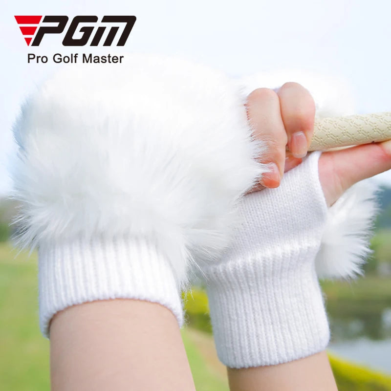 PGM ST036 oem gloves women winter knit warmer golf winter glove custom golf gloves