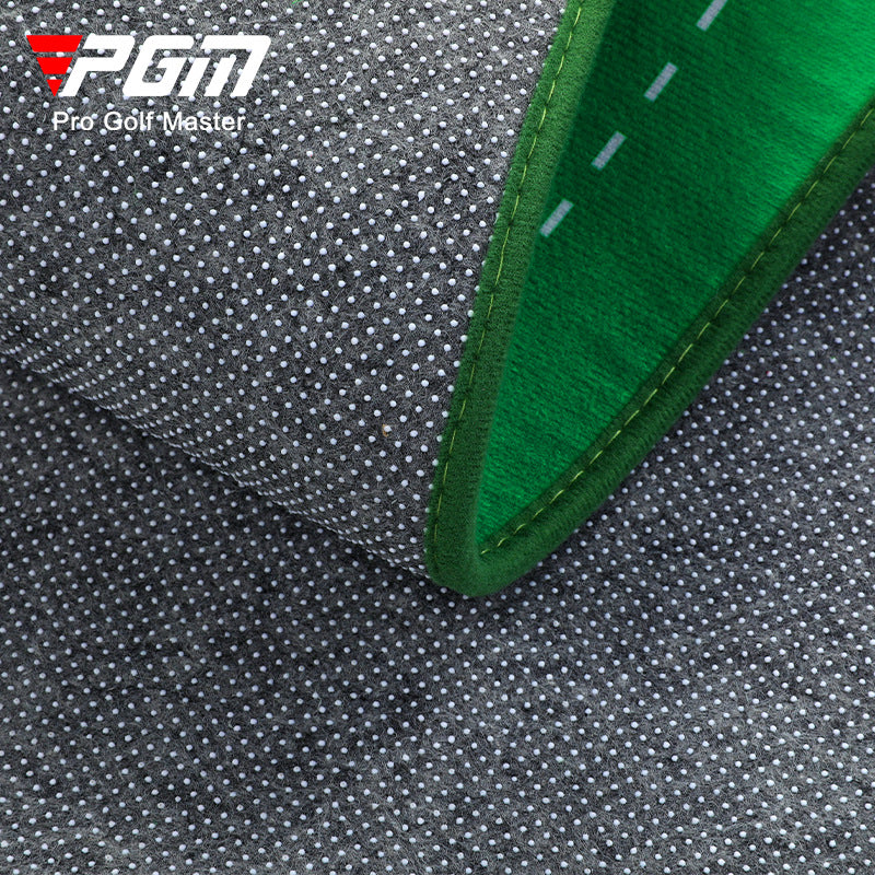 PGM TL039 adjustable golf training mat indoor practice golf putting mat with ball return