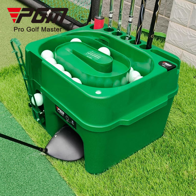 PGM JQ017 Golf Balls Automatic Driver Simulators And Golf Driving Range Teeing Machines Automatic Golf Ball Dispenser Machine