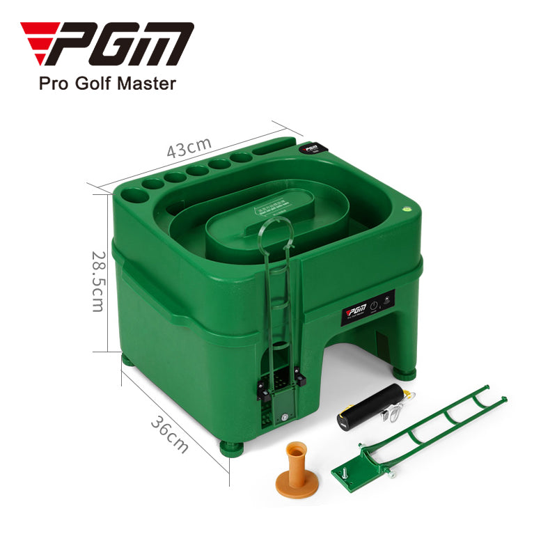 PGM JQ017 Golf Balls Automatic Driver Simulators And Golf Driving Range Teeing Machines Automatic Golf Ball Dispenser Machine