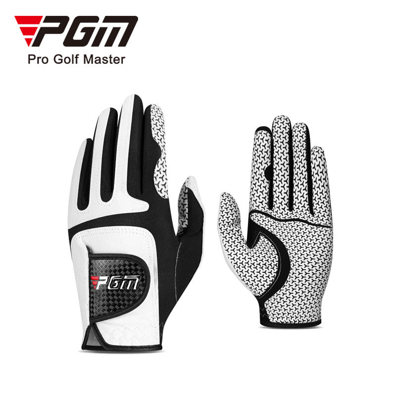 PGM ST037 custom logo golf glove manufacturer left right hand golf gloves for men
