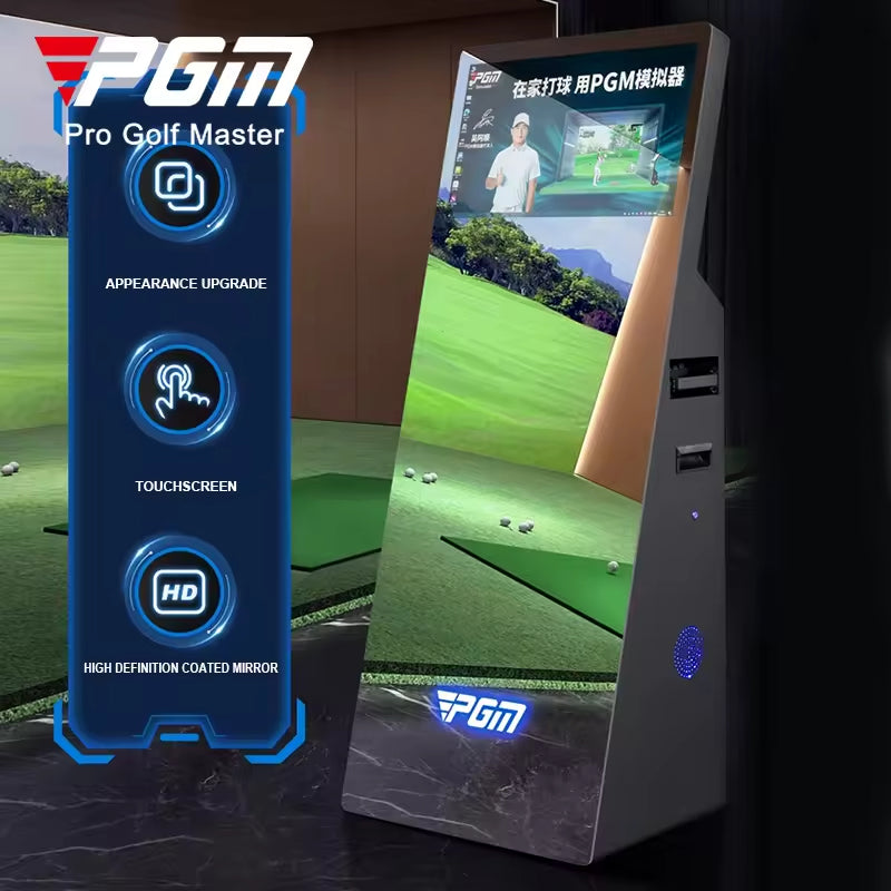 PGM MNQ002 Bravo Professional Virtual Golf Simulator Indoor 3D Golf Simulator