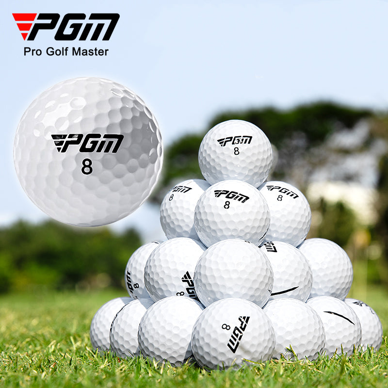 PGM Q031 Golf driving range special ball double-layer ball with built-in aiming line high rebound long distance low backspin