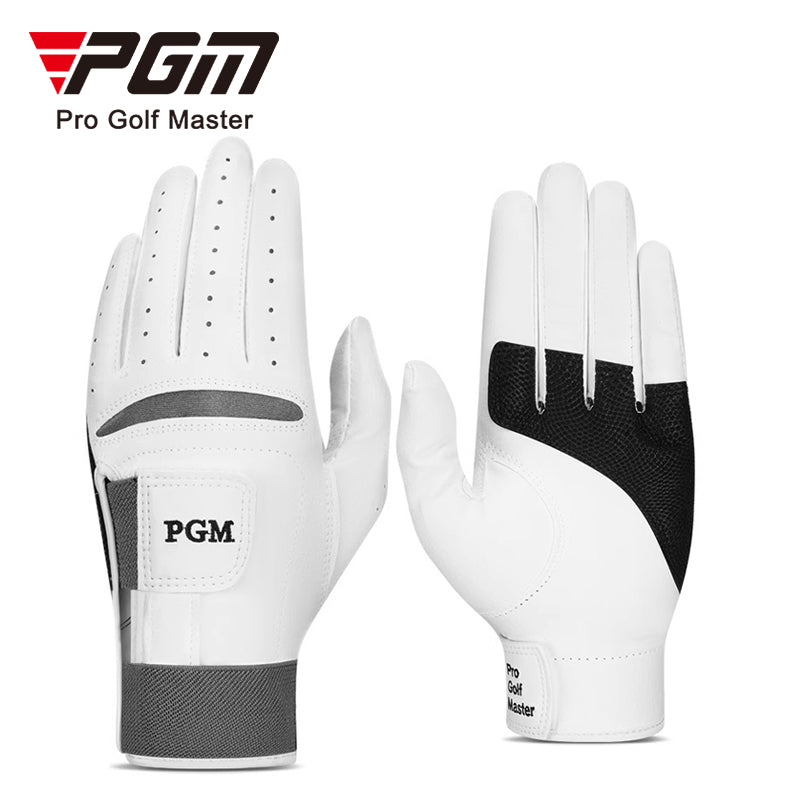 PGM ST038 Sheepskin Non-Slip Breathable Left Hand Corrective Wrist Golf Gloves