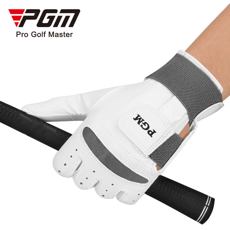 PGM ST038 Sheepskin Non-Slip Breathable Left Hand Corrective Wrist Golf Gloves