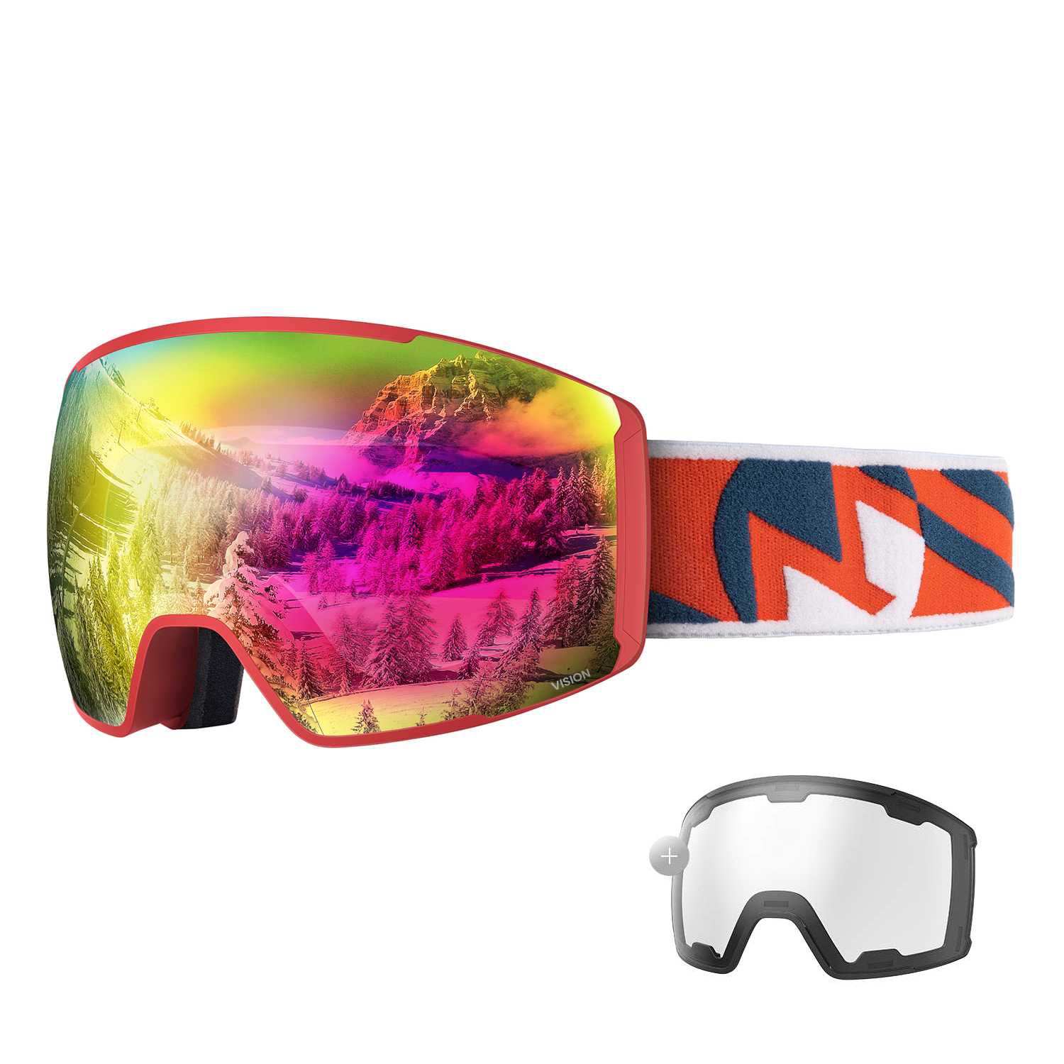 VISION Snow Goggles + Lens Bundle