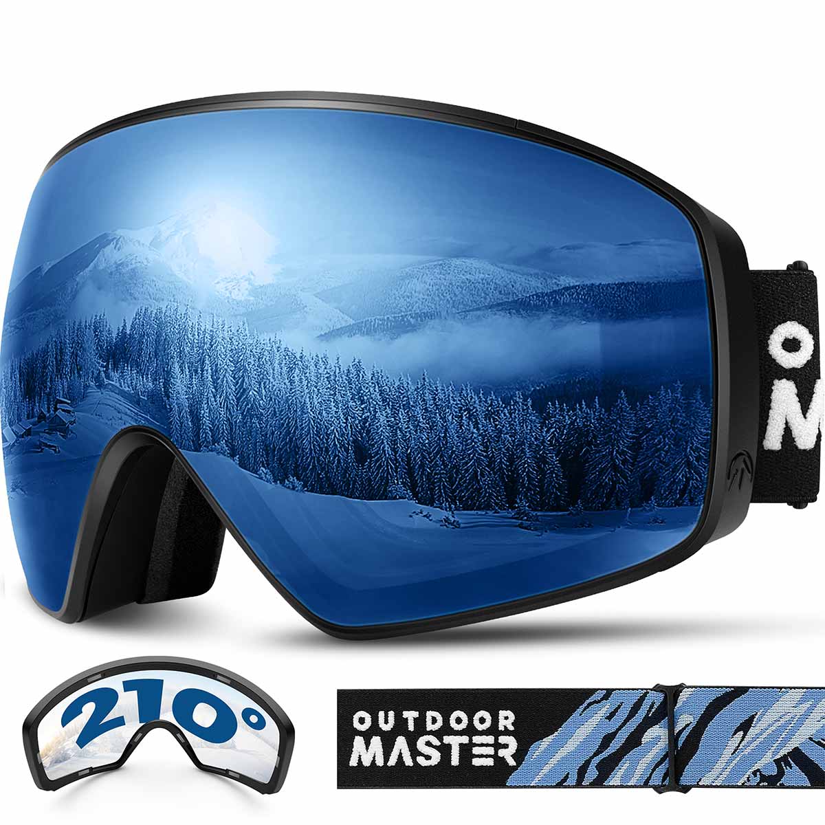 Horizon Ski Goggles With Ultra View