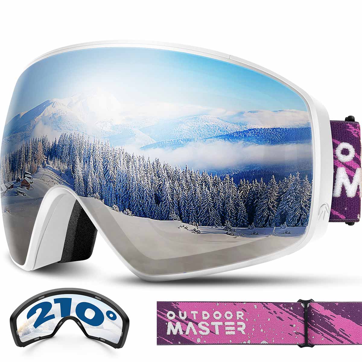 Horizon Ski Goggles With Ultra View
