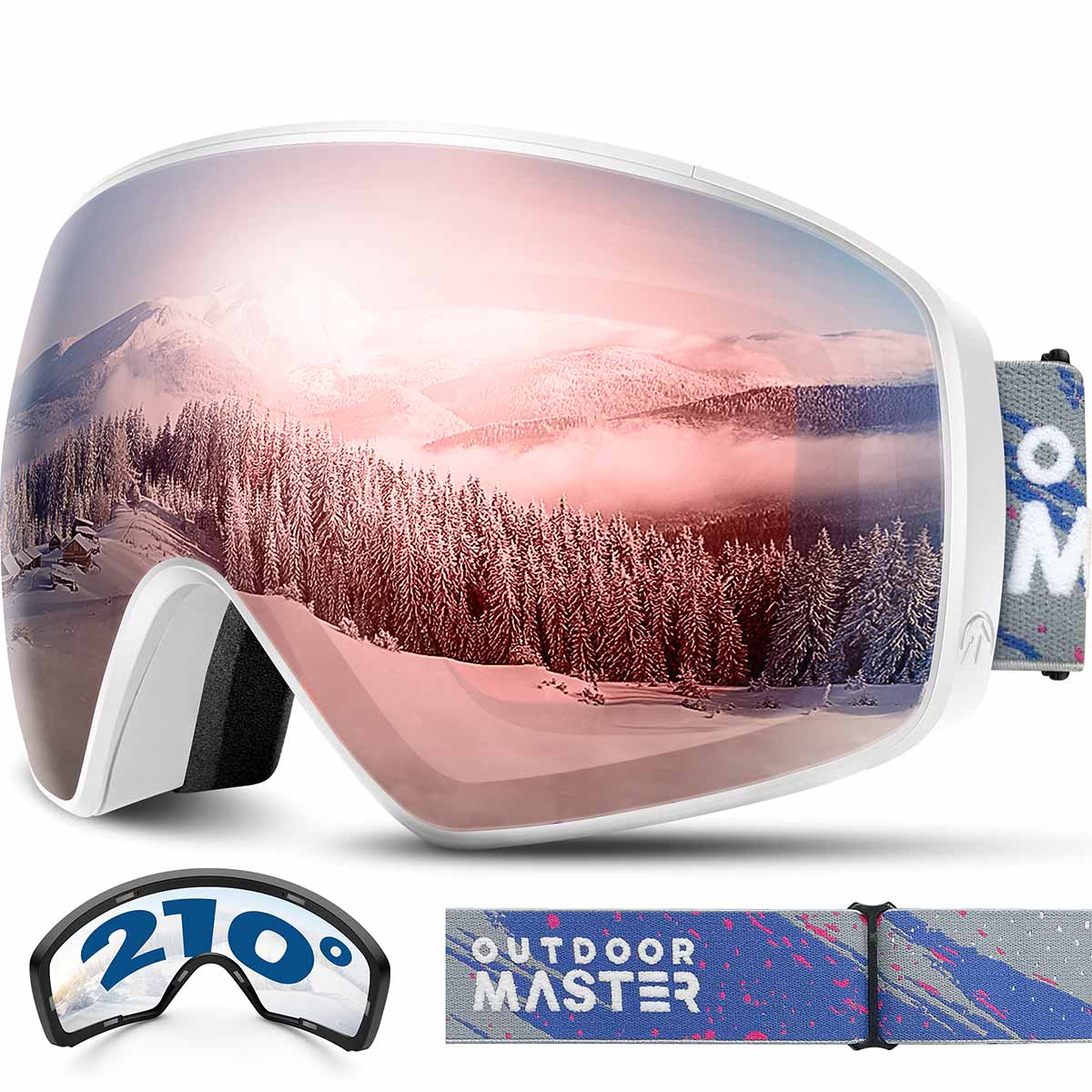 Horizon Ski Goggles With Ultra View