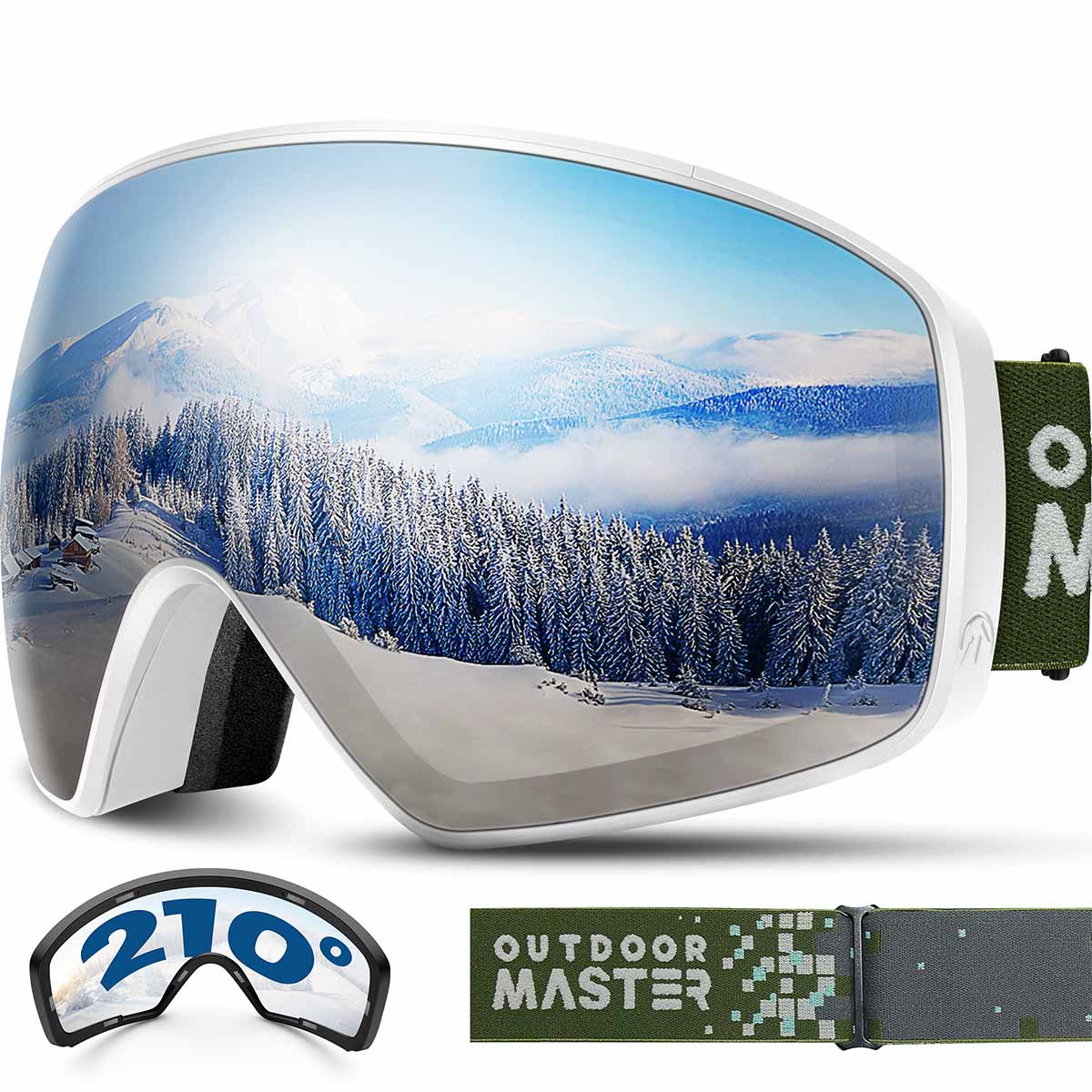 Horizon Ski Goggles With Ultra View