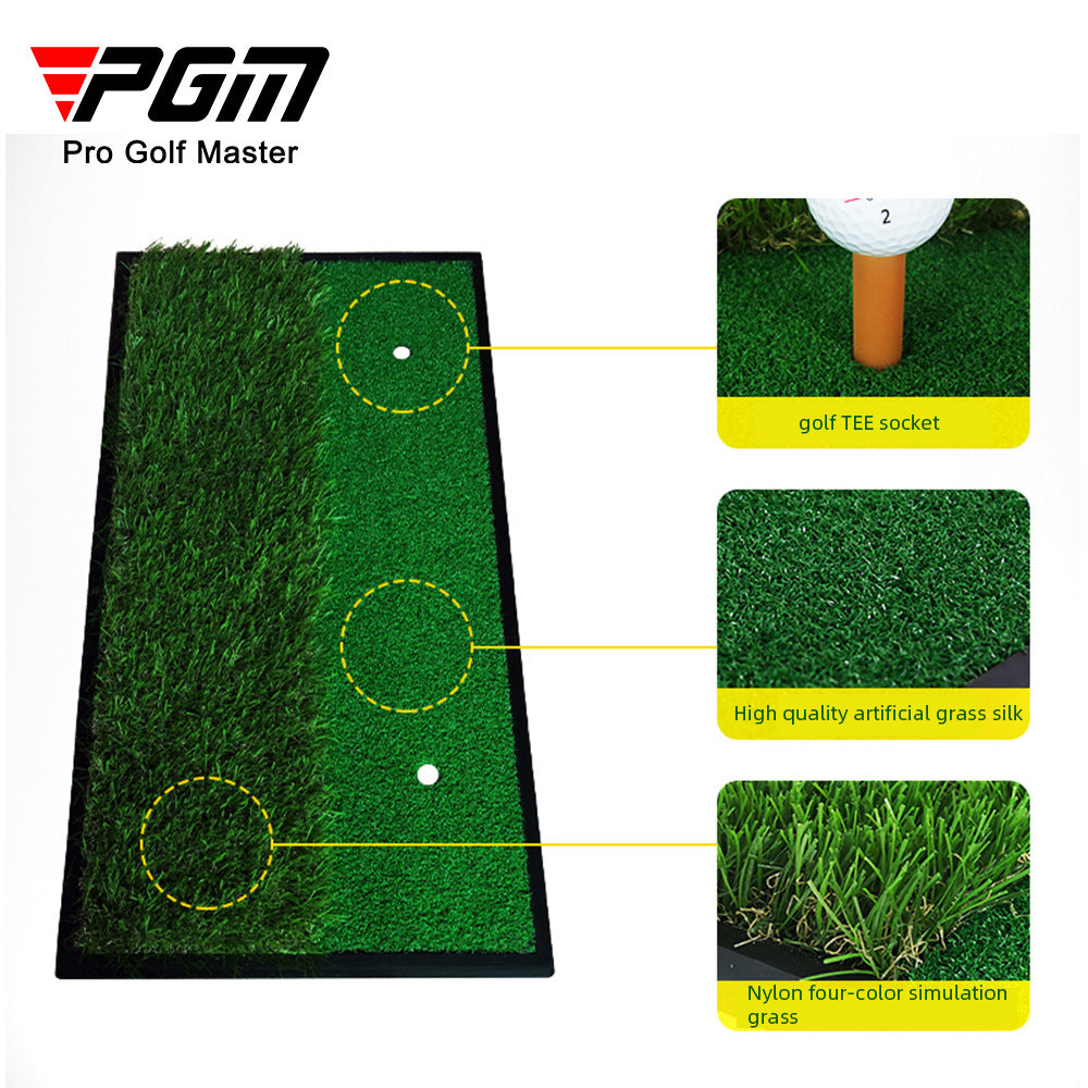 Double color Driving Simulator mini golf green golf hitting mat