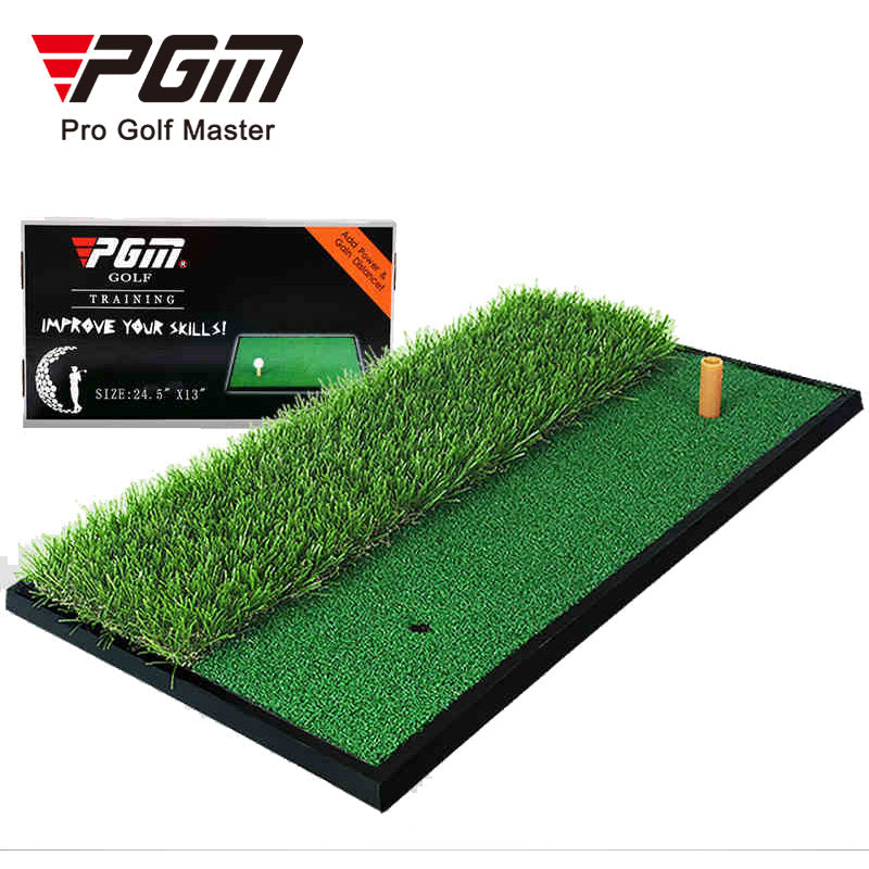 Double color Driving Simulator mini golf green golf hitting mat