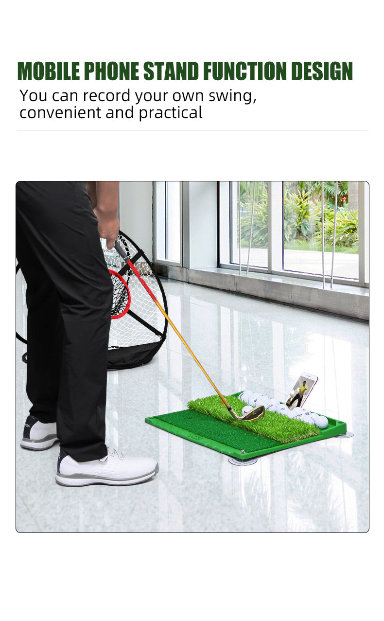 PGM DJD034 golf training hitting mat indoor customized golf hitting mat