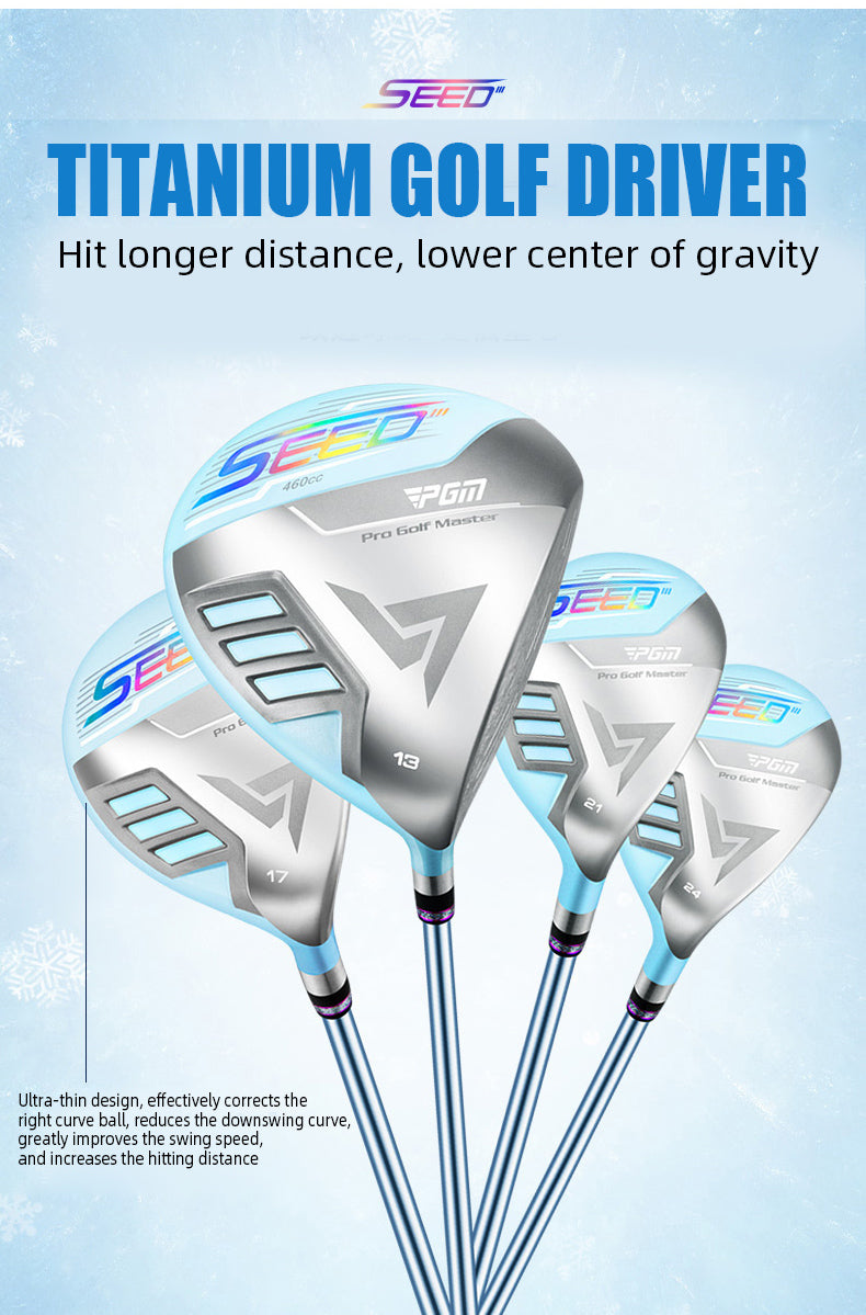 PGM JRMG013 titanium alloy kids 1 wood golf driver carbon junior palos de golf driver