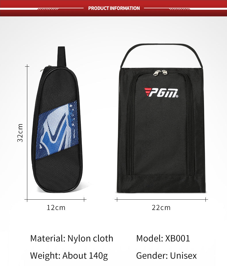 PGM XB001 Custom Colorful Nylon Golf shoe bag