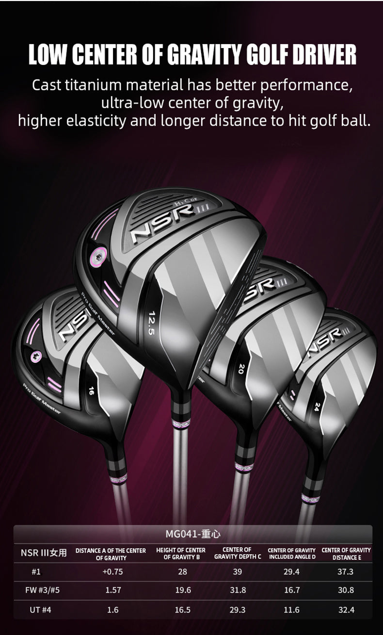 PGM MG041 women 2022 golf club driver custom logo 450cc ladies golf driver