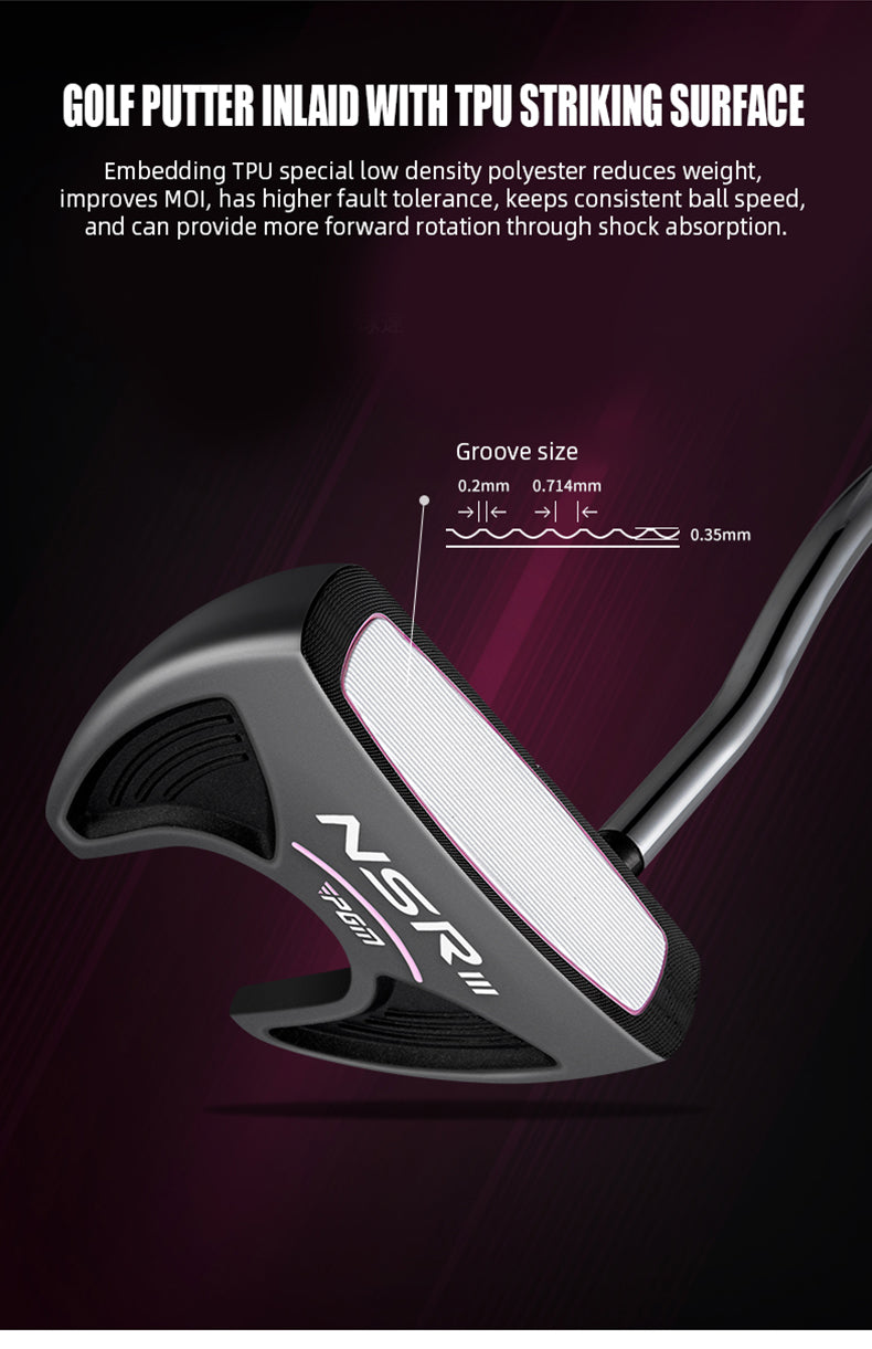 PGM TUG041 custom logo woman golf putters premium quality ladies golf putter