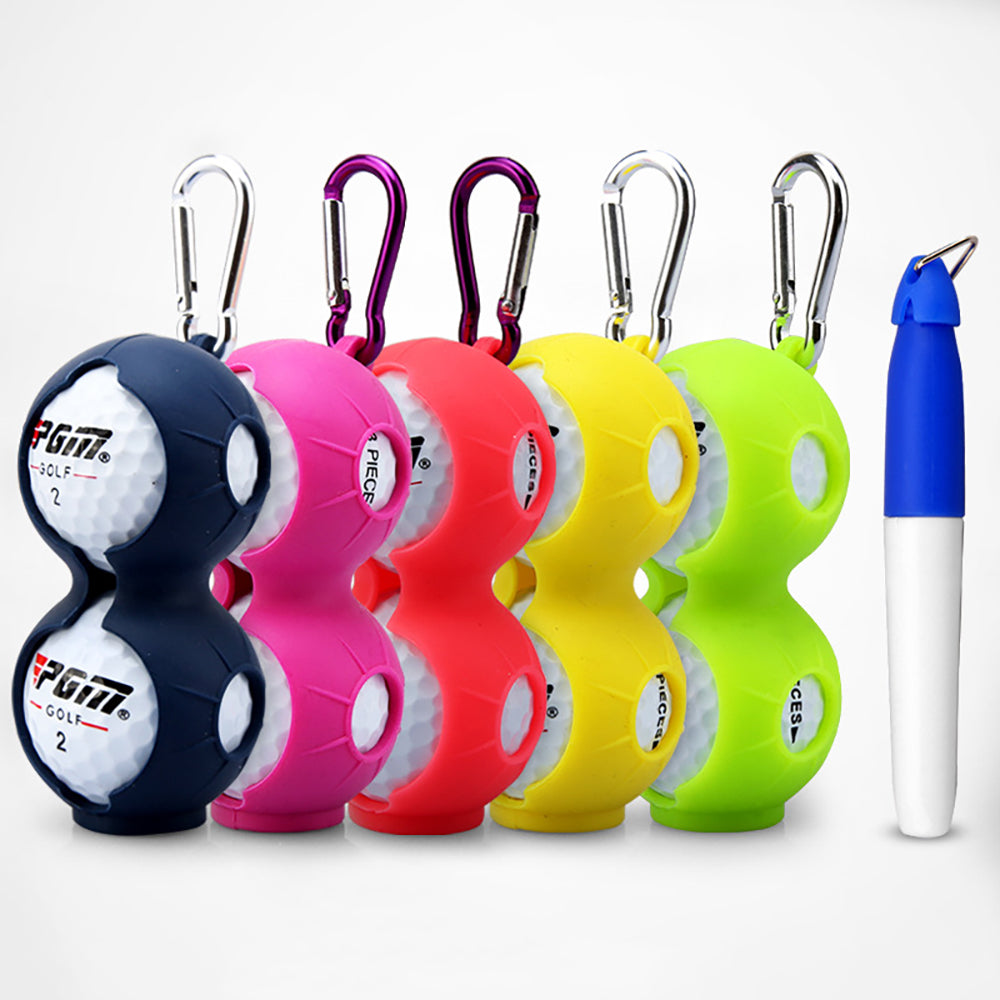 Pgm Willekeurige Kleur Golf Clip Golfbal Houder Clip Organizer Voor Golfer Sporting Training Tool Accessoire Gift Pen