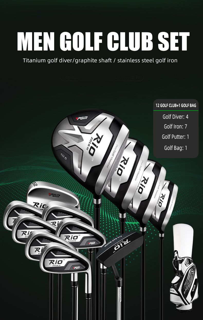 PGM MTG040 RIO III series golf full set golf clubs oem golf clubs complete set for man