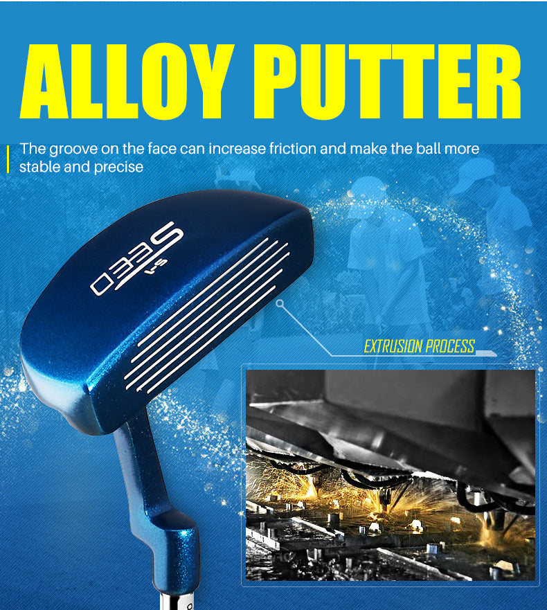 PGM JRTUG005 mallet golf putter zin alloy customized logo golf putter for kids