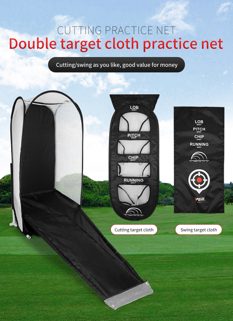 PGM LXW017 indoor home foldable portable golf chipping practice net