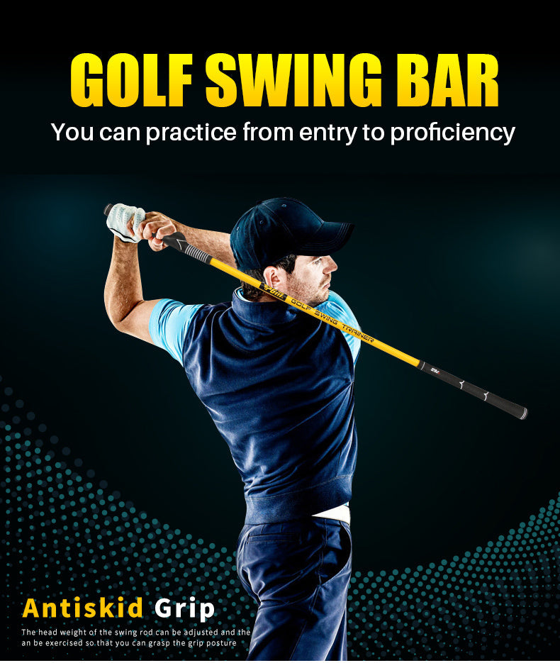 PGM HL004 golf training aids swing stick double-habdled golf swing trainer
