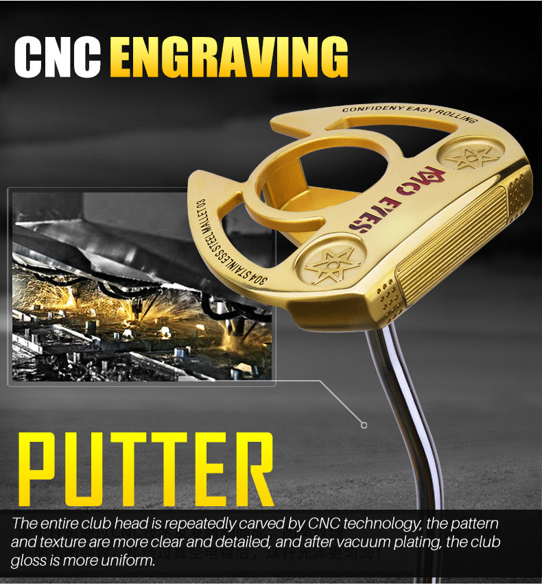 PGM TUG022 customized golf clubs golf putter cnc milled mallet golf putter