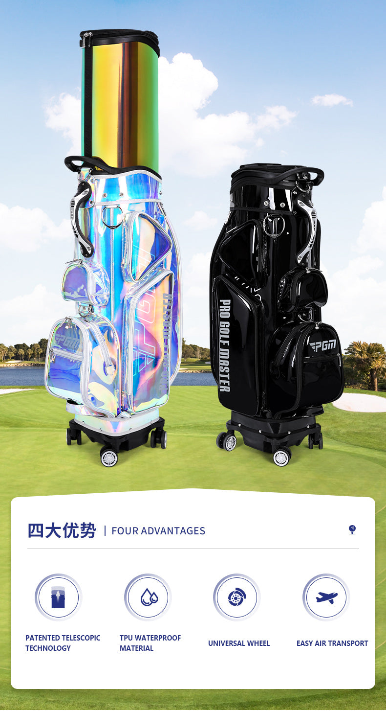 PGM QB122 golf aviation bag ladies waterproof golf travel bag with wheels