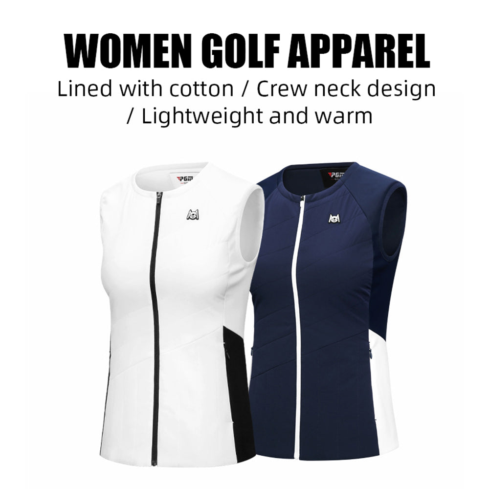 PGM YF498 ladies premium golf jacket outdoor casual sports quilted golf vest