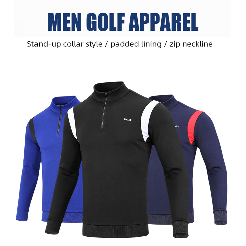 PGM YF506 men golf shirts long sleeve wholesale pullover golf sweater for men