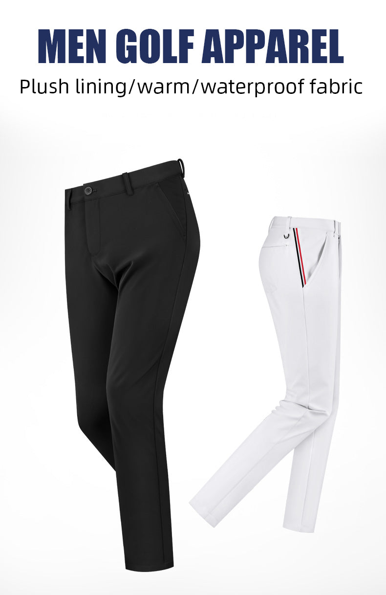 PGM KUZ137 winter golf pants straight mens stretchy formal golf pants