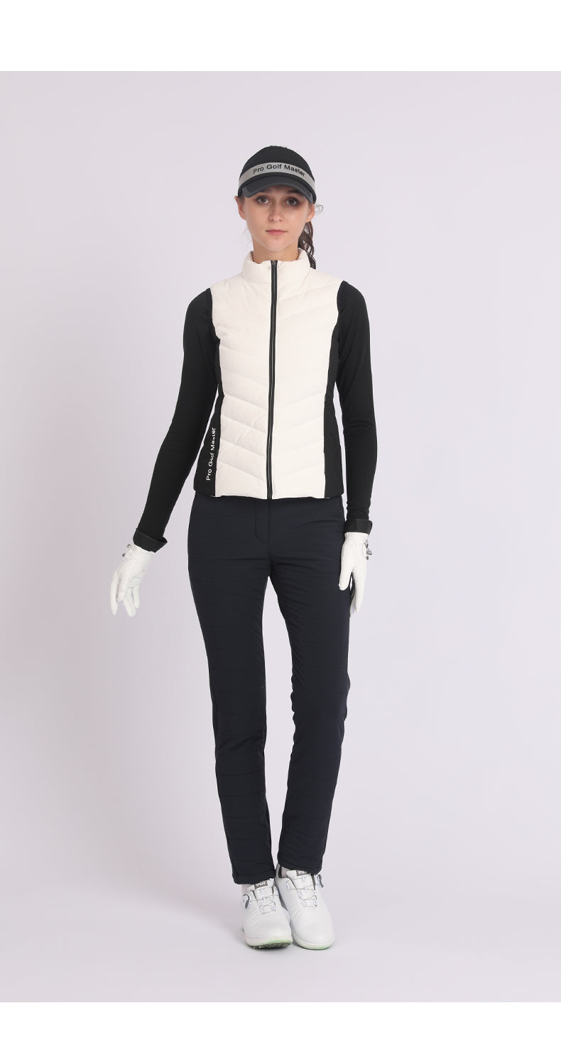 PGM YF521 korean style golf gilet womens full zip outerwear golf vest