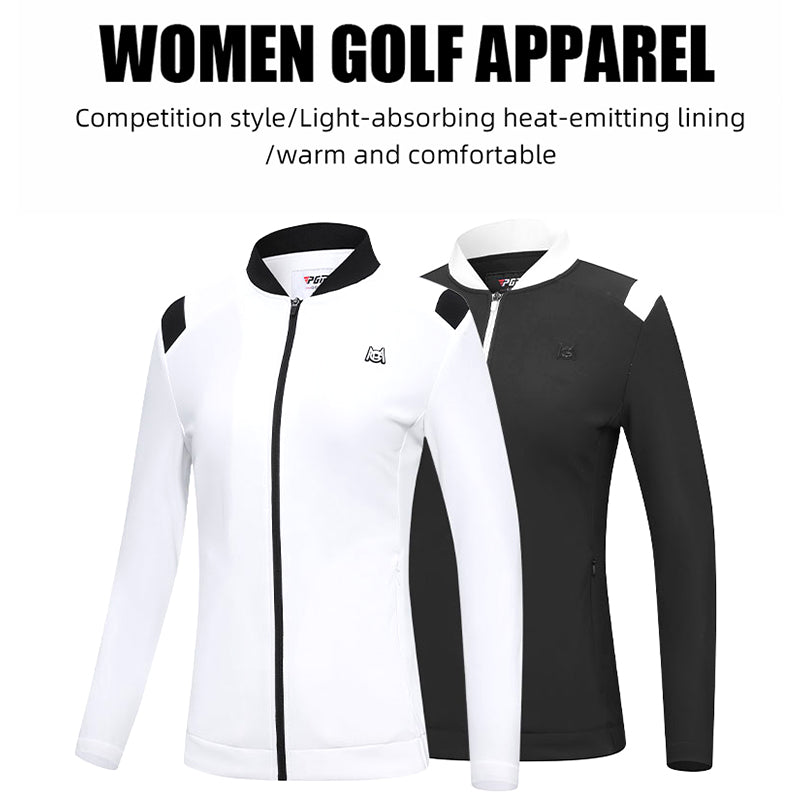 PGM YF497 golf jacket custom logo women's winter warmer jacket for golf